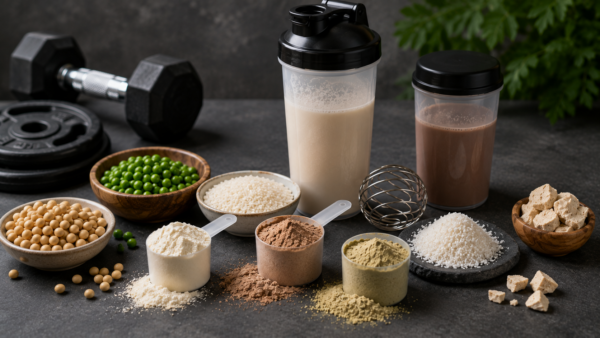 Leucine et acides aminés essentiels : whey ou protéines vegan ??
